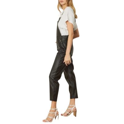 Women's Leather Overalls