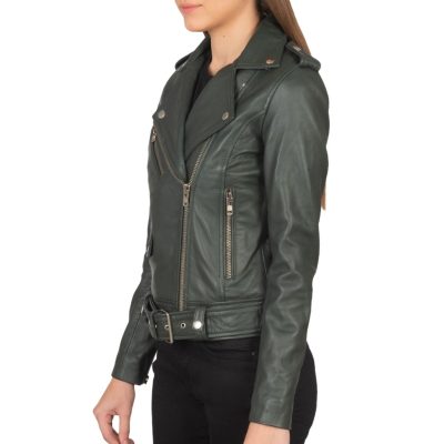 Alison Green Leather Jacket