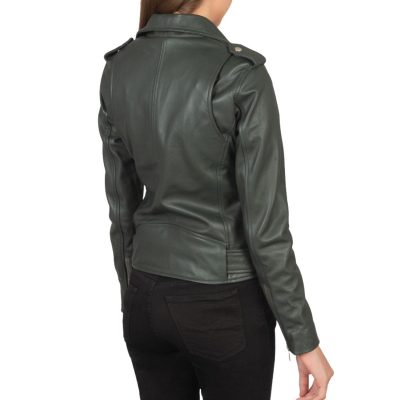 Alison Green Leather Jacket