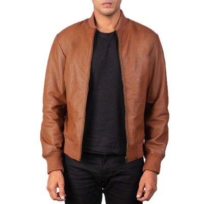 Brown Leather Jacket Outfit