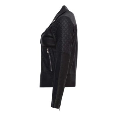 Elegant Black Leather Jacket