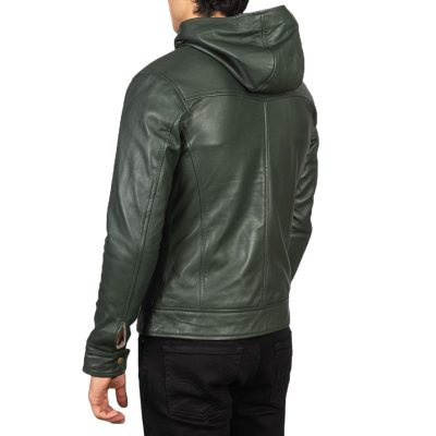 Green Leather Jacket Outfit