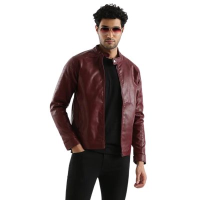 leather jacket outfits men