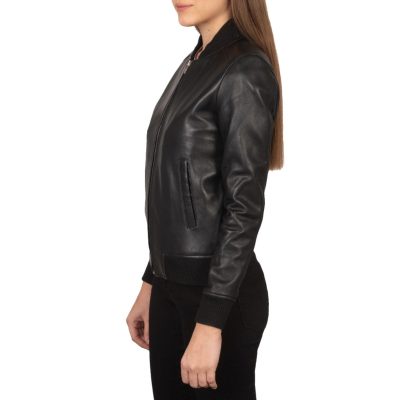 Leather Quilted Jacket For Sale