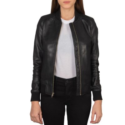 Leather Quilted Jacket For Sale