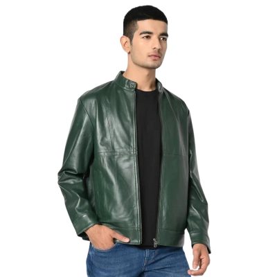 men moto jacket leather