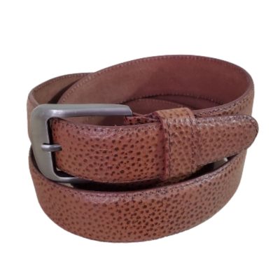 Orange Dress Leather Belt