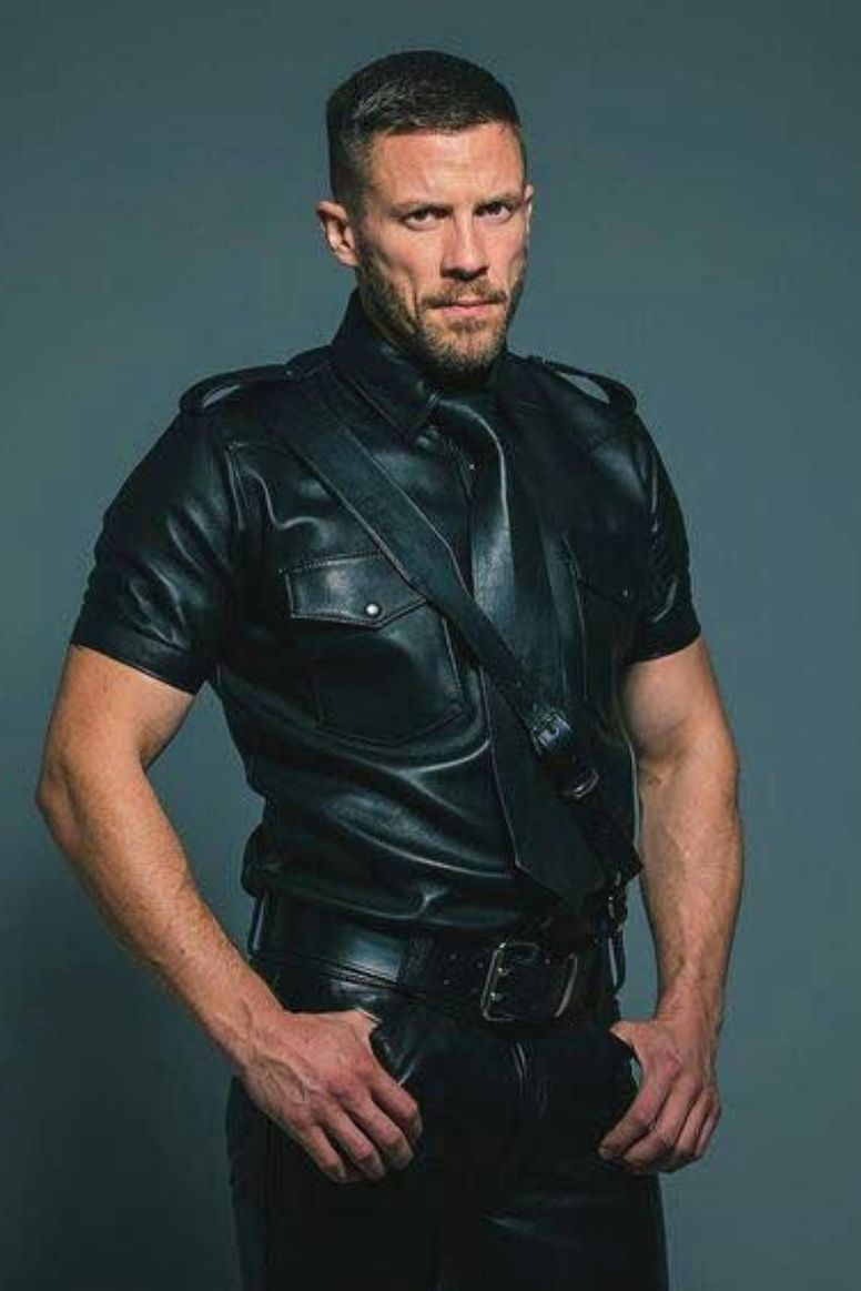 Mens Leather Ties