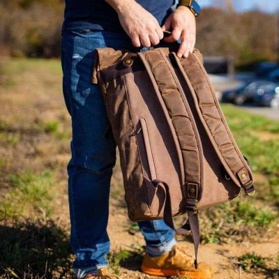 Best Canvas and Leather Backpack