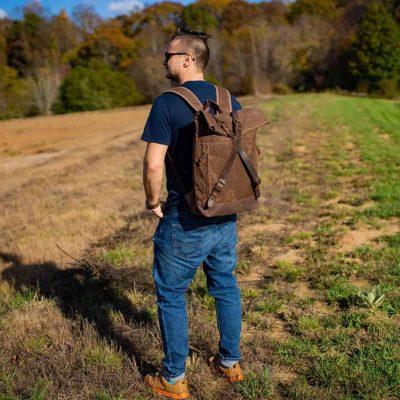 Best Canvas and Leather Backpack