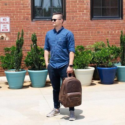 Best Quality Leather Backpack