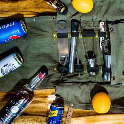 Buy Leather & Canvas Bartender Bag