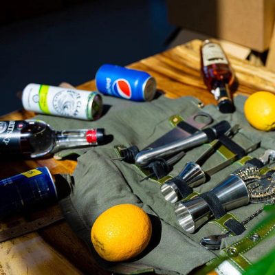 Buy Leather & Canvas Bartender Bag