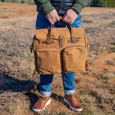 Vanguard Pro Durable Leather Messenger Bag