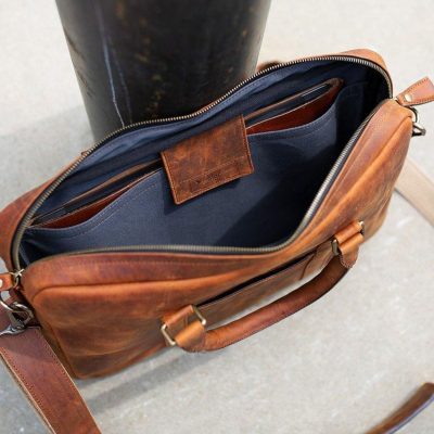 Genuine Leather Laptop Bag