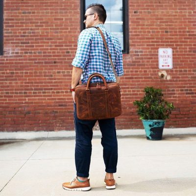 Genuine Leather Laptop Bag