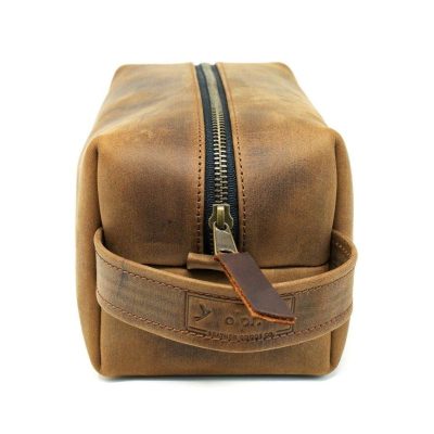 High Quality Leather Dopp Kits