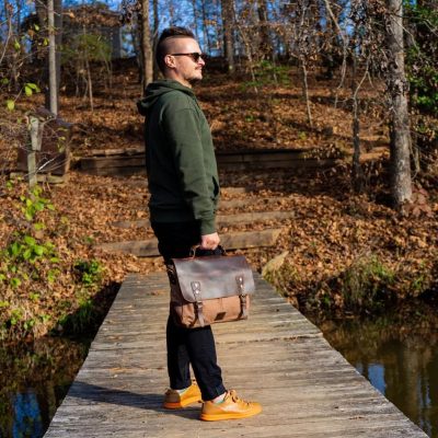 Perfect Leather Messenger Bag