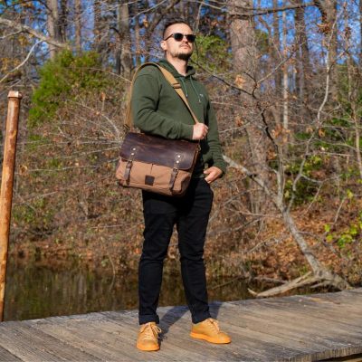 Perfect Leather Messenger Bag