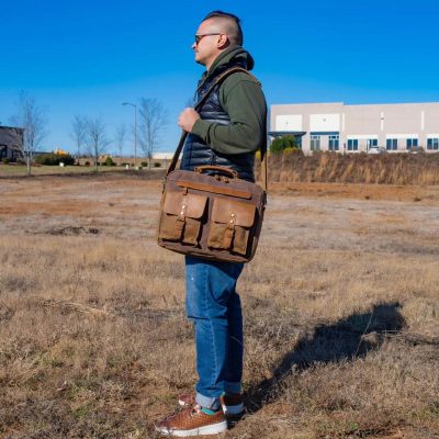 Stylish Leather Messenger Bags