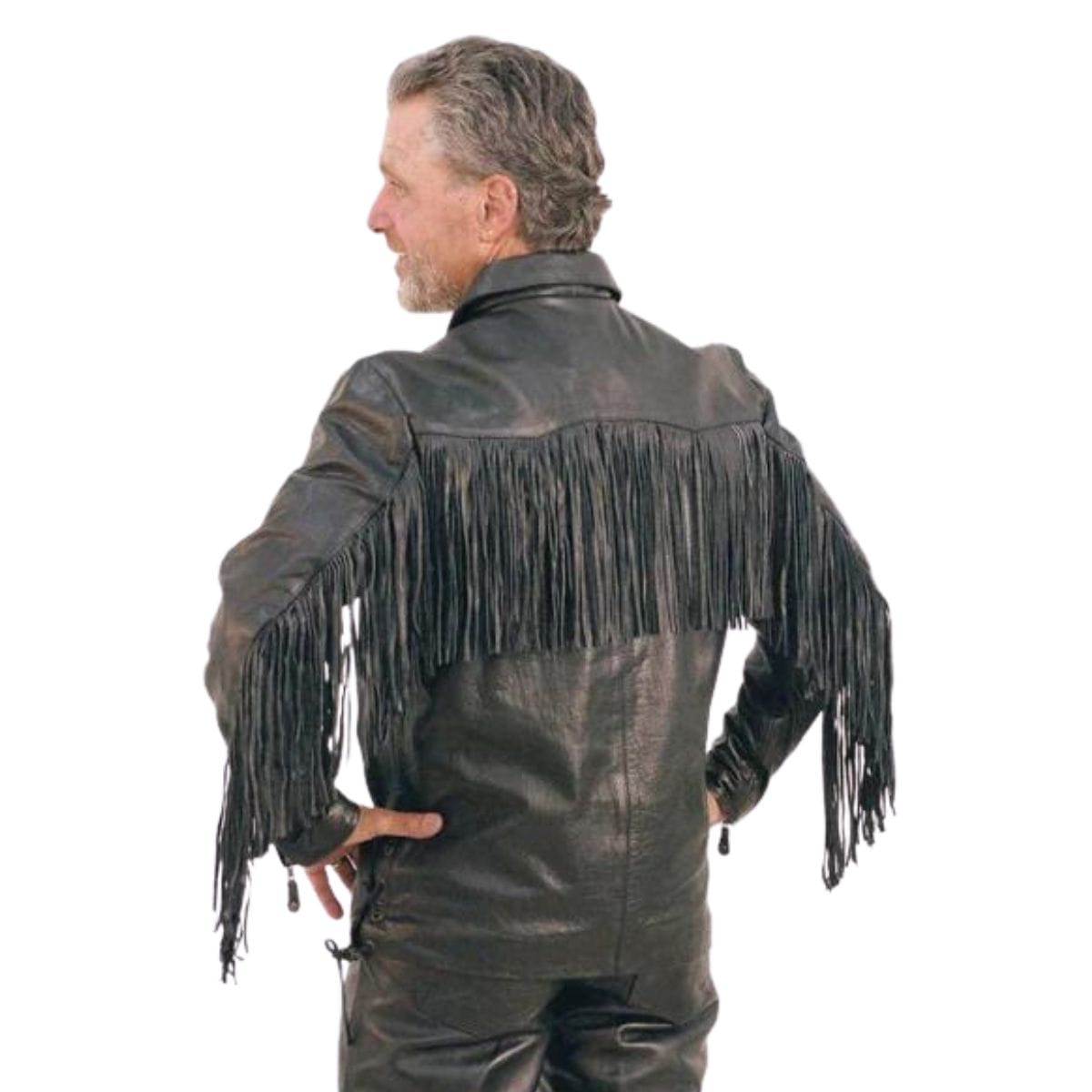 Fringe Leather Shirt Step up Your Style Game with Trendy