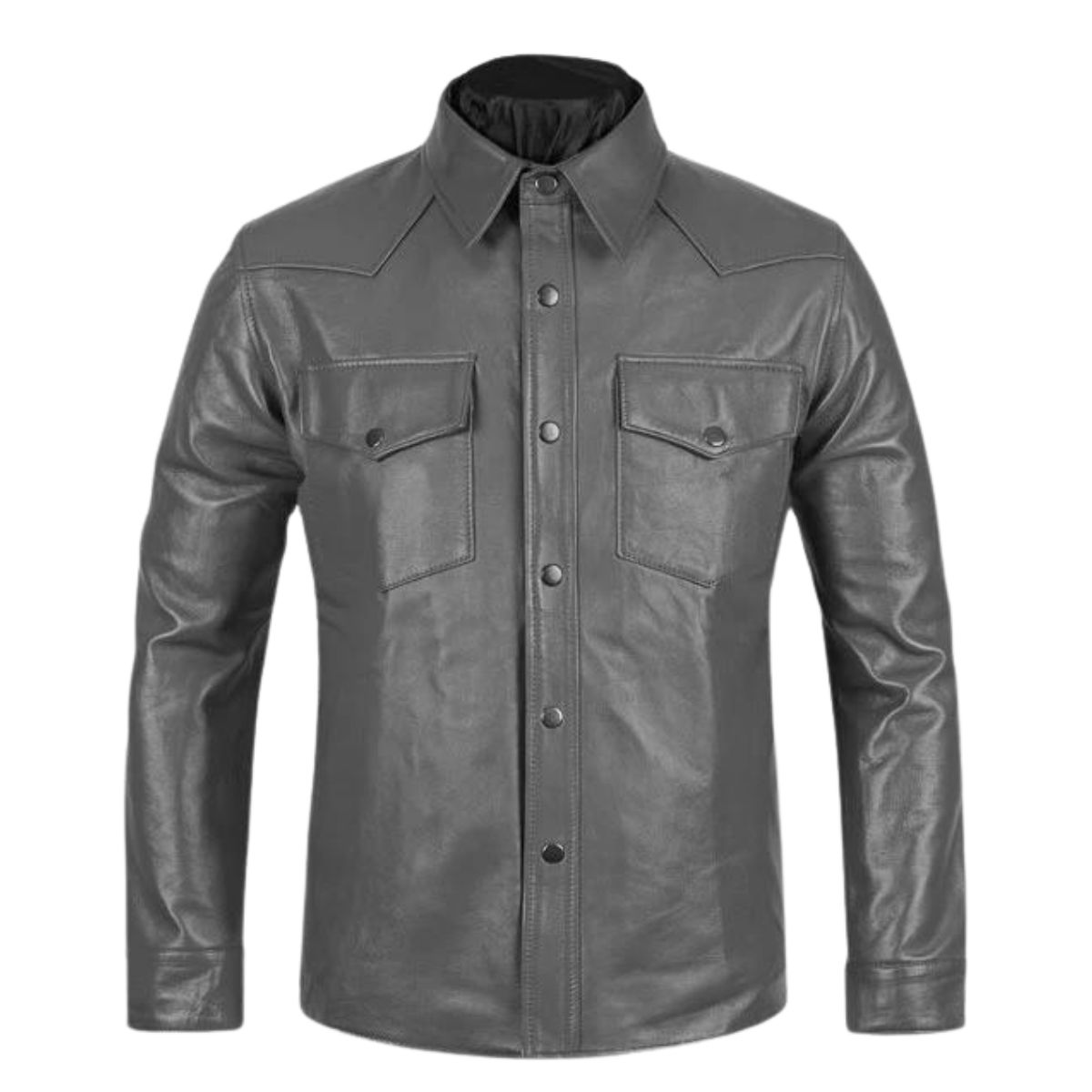 Lite Fusion Mens Leather Shirt