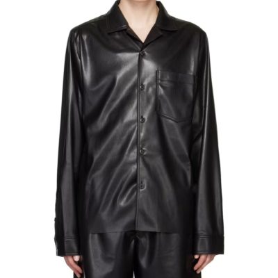 Roadmaster Leather Motorcycle Shirt
