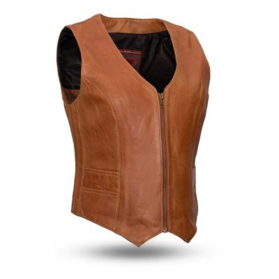 EarthTone Women's Leather Vest