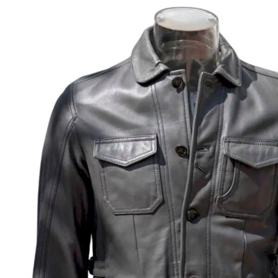 Eclipse Edge Men's Obsidian Fusion leather Jacket