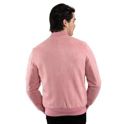 Valstar Pink Suede Leather Jacket