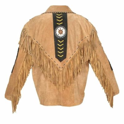 Cowboy Fringed Suede Western Jacket