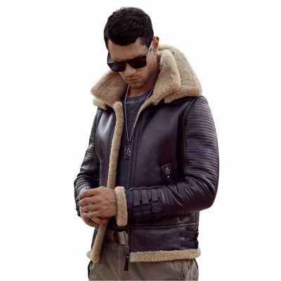 Dora Men's Shearling Leather Jacket