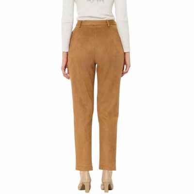 Jacky Slim Suede Women's Pant
