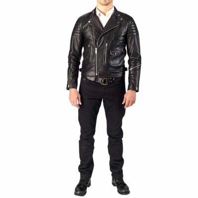 John Leather Biker Jacket