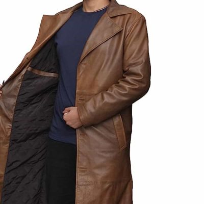 Long Knightmare Real Leather Coat