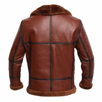 Men's Shearling B3 Bomber Fur Jacket