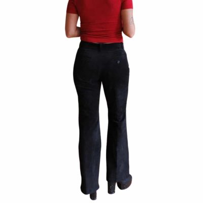Suede Bell Bottoms Women Pant