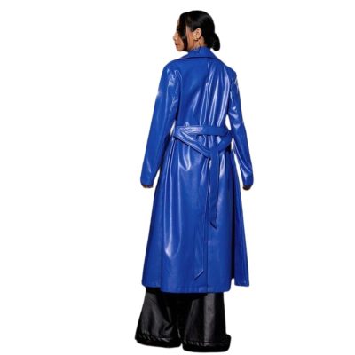 blue leather coat for women (2)