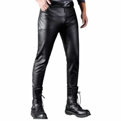 Sleek Skin Slacks Men's Leather Pant
