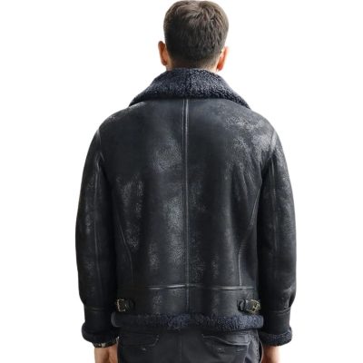 Classic B3 Bomber Shearling Leather Jacket