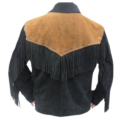Frontier Suede Fringed Leather Jacket