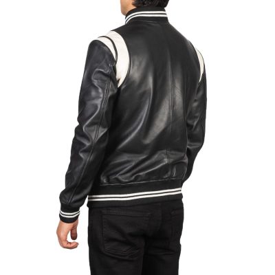Men Urban style leather varsity jackets