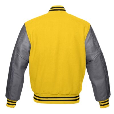 Men Leather baseball jacket for men
