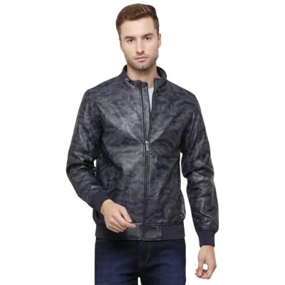 Stylish Leather Camouflage Jackets For Men