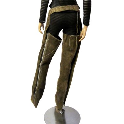 Womens Forrest Green Western Chap