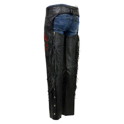 Womens Wester Style Leather Chap
