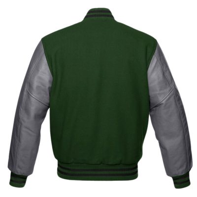 Classic Men's Varsity Leather Jacket