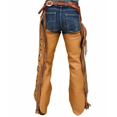 Armand Mocha Brown Western Chaps