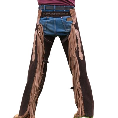 Blain Mocha Men Western Riding Chaps