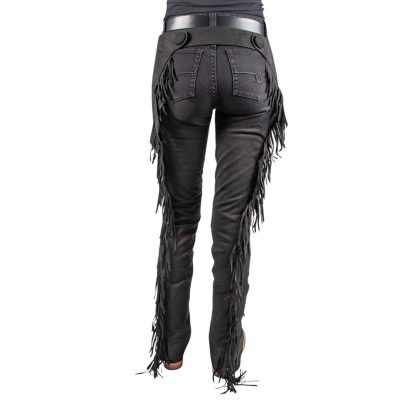 Eaton Black Cowboy Horse Riding Chaps